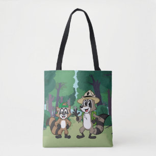 Ranger Rick   Ranger Rick & Ricky Tote Bag