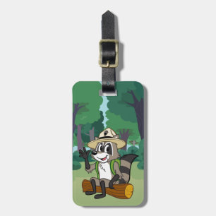 Ranger Rick   Ranger Rick Sitting Luggage Tag
