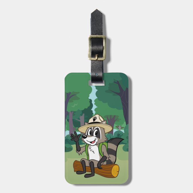 Ranger Rick | Ranger Rick Sitting Luggage Tag (Front Vertical)