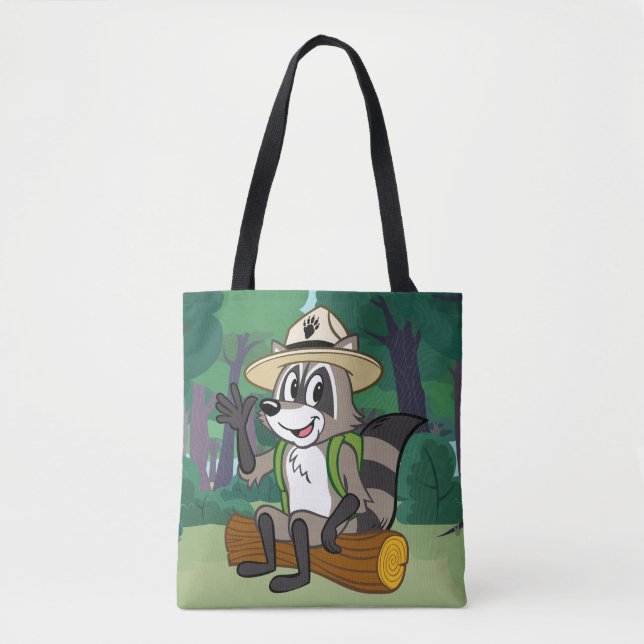 Ranger Rick | Ranger Rick Sitting Tote Bag (Front)