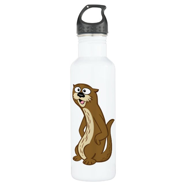 Ranger Rick | Reggie Otter 710 Ml Water Bottle (Front)