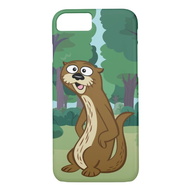 Ranger Rick | Reggie Otter Case-Mate iPhone Case (Back)