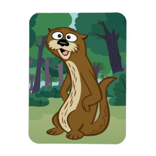 Ranger Rick Reggie Otter Magnet