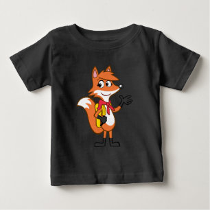 Ranger Rick Scarlett Fox Waving Baby T-Shirt