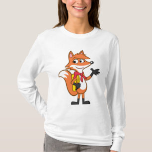 Ranger Rick Scarlett Fox Waving T-Shirt