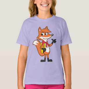 Ranger Rick   Scarlett Fox Waving T-Shirt