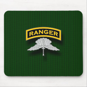 Ranger tab and HALO badge Mouse Mat
