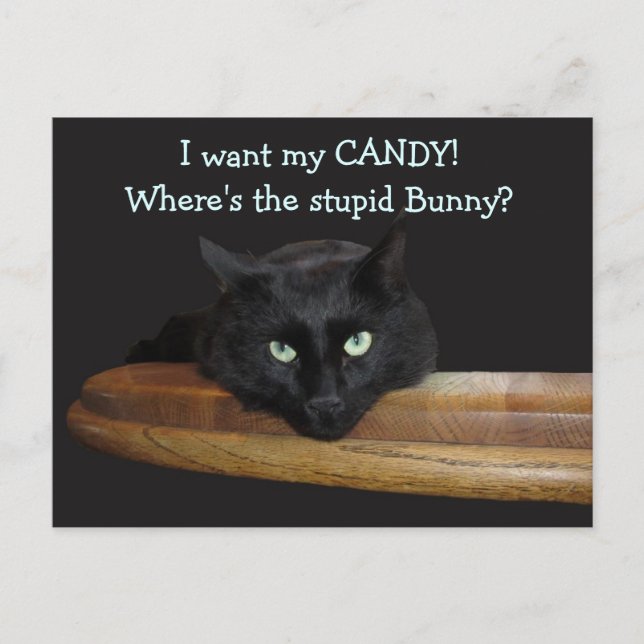 Ranger The Stupid Bunny Easter Postcard (Front)