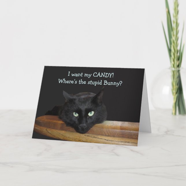 Ranger "Where's The Stupid Bunny" Easter Card (Front)