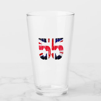 Rangers 55 Titles Beer Glass