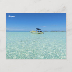 Rangiroa Blue Lagoon Postcard