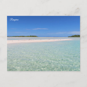 Rangiroa Blue Lagoon Postcard