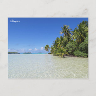 Rangiroa Blue Lagoon Postcard