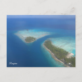 Rangiroa French Polynesia Holiday Postcard