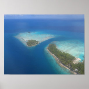 Rangiroa French Polynesia Poster