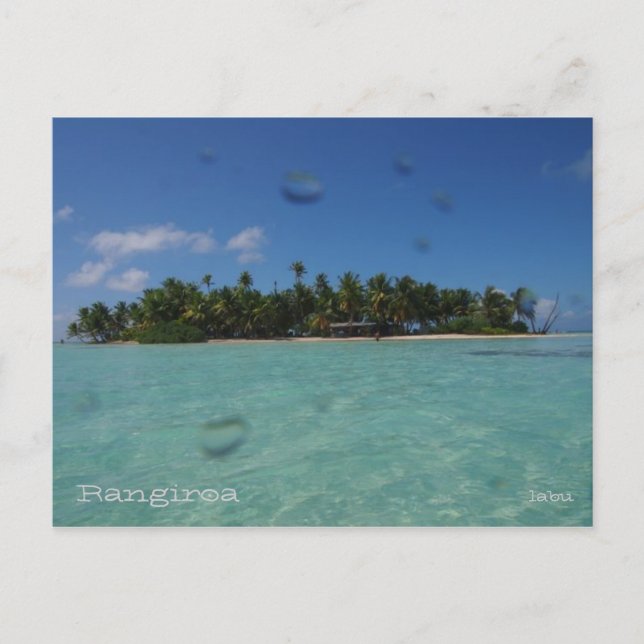 Rangiroa Postcard (Front)