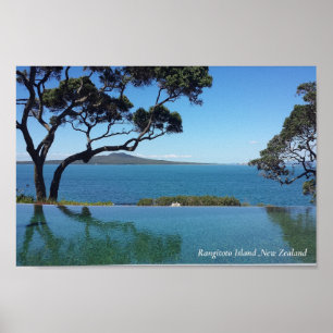 Rangitoto Island ,New Zealand Poster