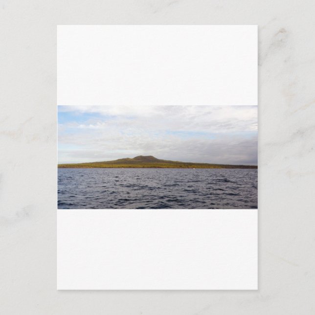 Rangitoto Island Volcano Postcard (Front)