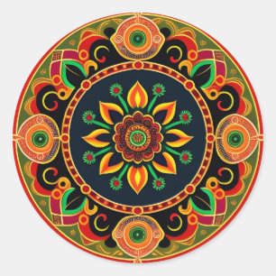 Rangoli Design sticker