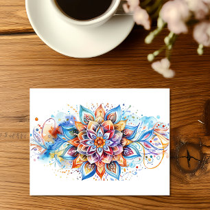 Rangoli Experiments Everyday Postcard