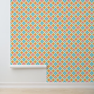 Rangoli Tile Indian Pattern Art Peel And Stick Wallpaper