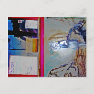 Rangra Movie Theatre Ticket Window, Alpine, TX Postcard