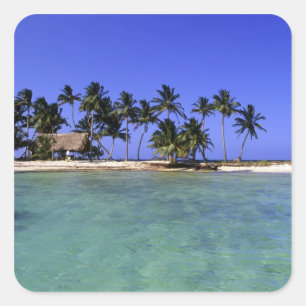 Ranguana Caye, Belise Square Sticker