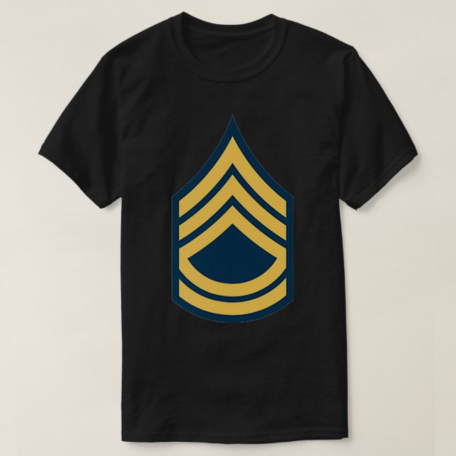 Rank Sergeant First Class E7 S  T-Shirt (Design Front)