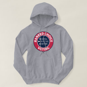 Ranked Choice Voting circular seal Hoodie
