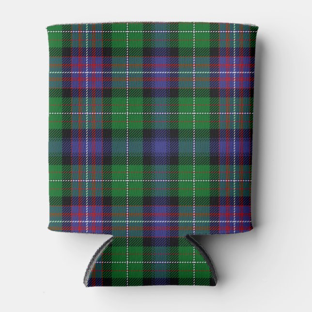 RankineScottish Clan Rankine Tartan Plaid Can Cooler (Front)