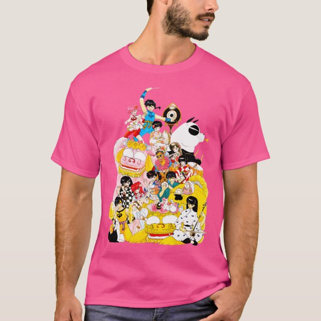 Ranma 12 Manga Illustration T-Shirt (Front)