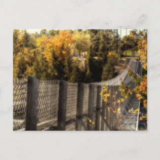 Ranney Gorge Suspension Bridge Postcard
