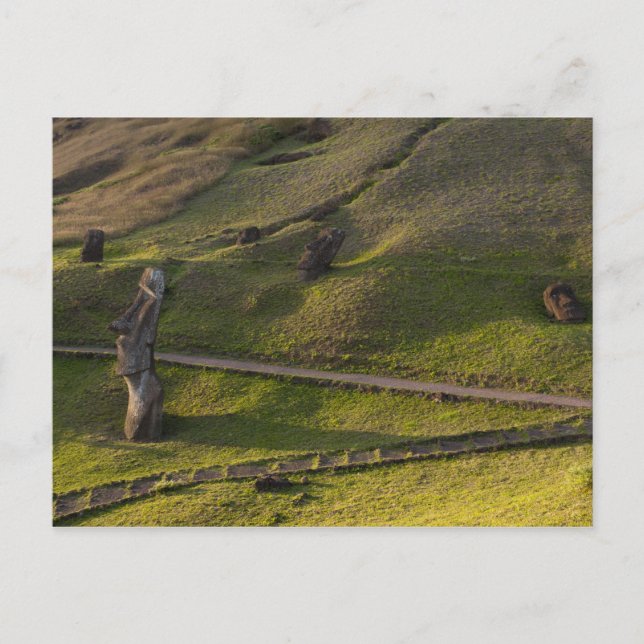 Rano Raraku, Rapa Nui, Easter Island, Chile Postcard (Front)