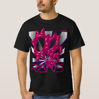 RANS Pop Out T-shirt P040007Y003GAR Black