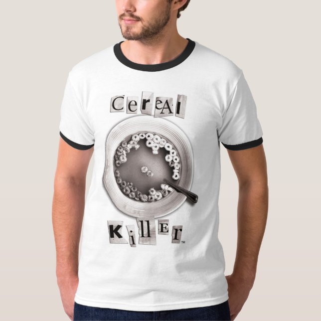 Ransom Note Cereal Killer T-Shirt (Front)