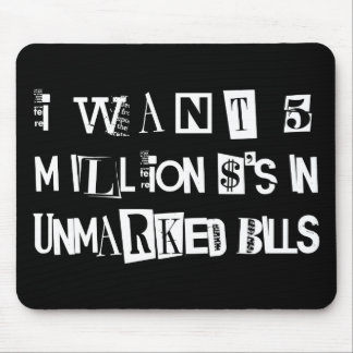 Ransom Note Mouse Mat
