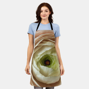 Ranunculus Flower All Over Print Apron