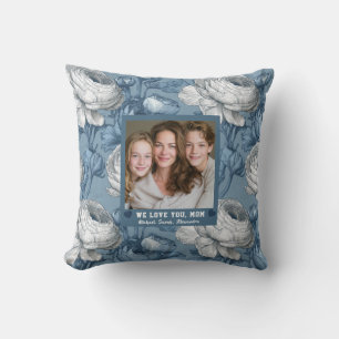 Ranunculus Flower Mother Aesthetic Decor Vintage Cushion