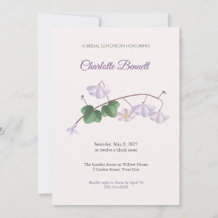 Ranzania Bridal Luncheon Invitation