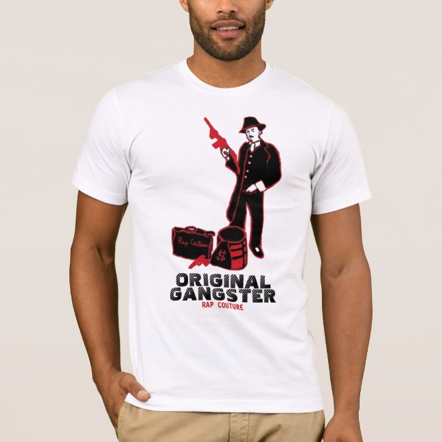 Rap Couture- Mobster Original Gangster T-shirt (Front)