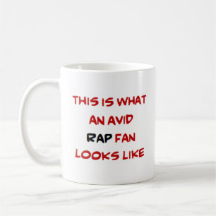 rap fan, avid coffee mug
