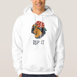 Rap It dogman rapper, dogs pets lover gift Hoodie