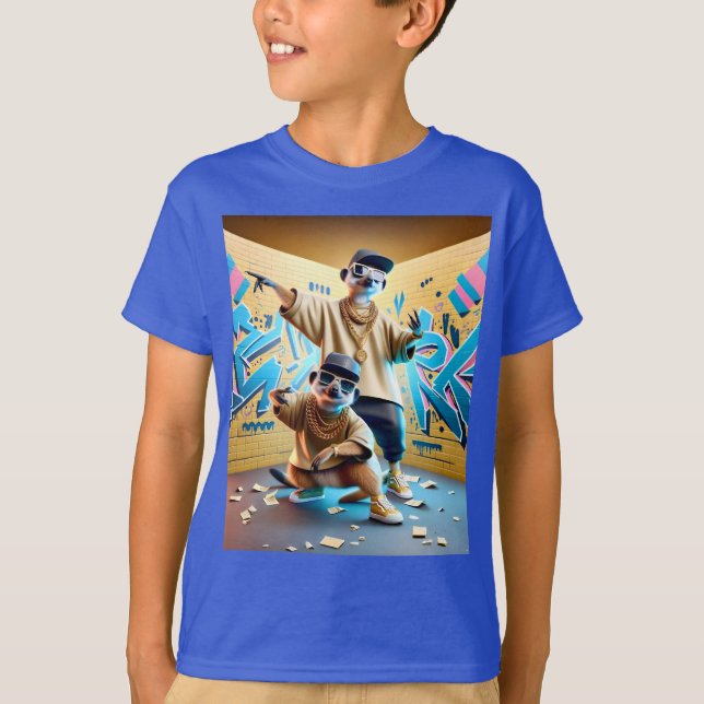  Rap Kings, Meerkats in Yellow T-Shirts (Front)