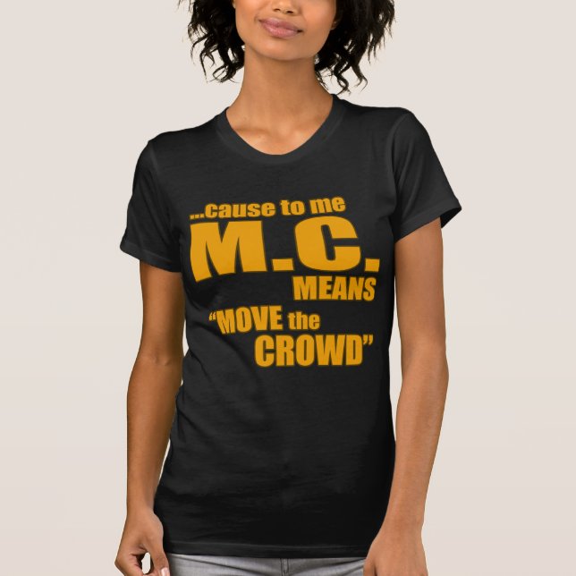 Rap lyric t shirt (Front)