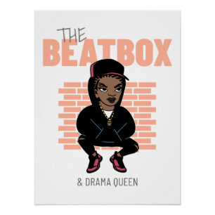 Rap Music Poster Hip Hop Graffiti Art Wall Decor