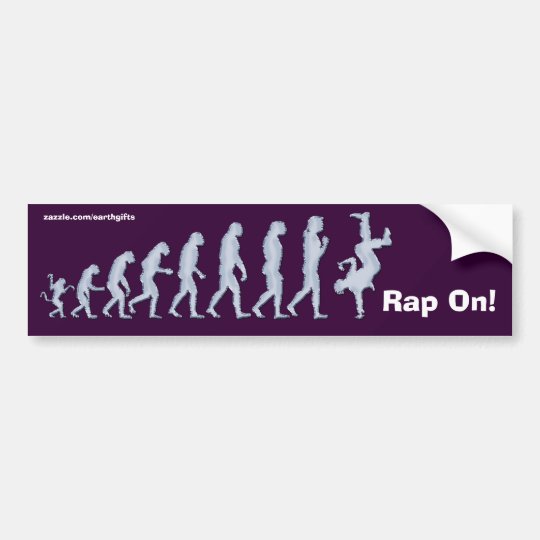 RAP ON RAPPER Bumper Stickers