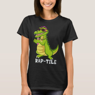 Rap tile Rapper Reptile Collector Herpetologist T-Shirt