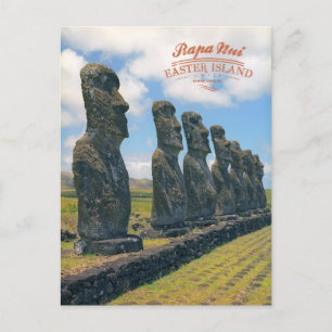 Rapa Nui (Easter island) Postcard
