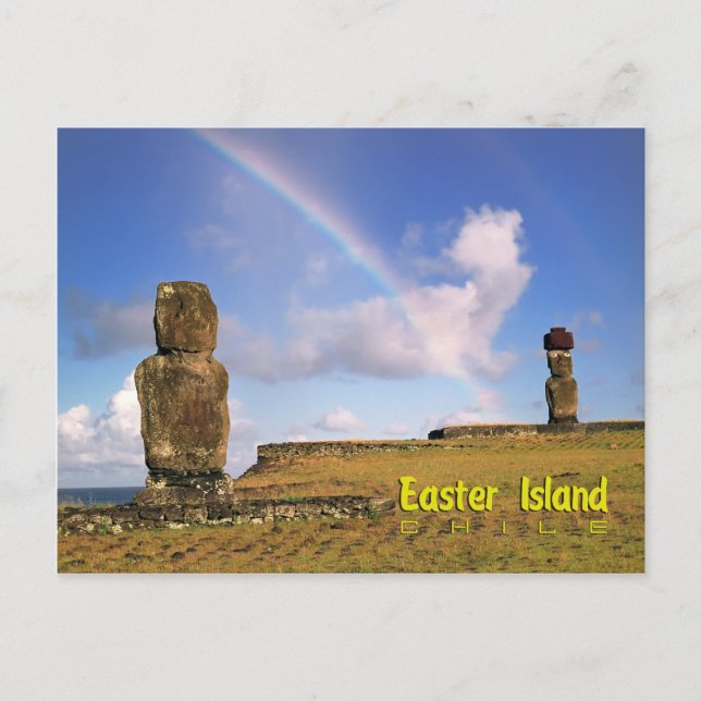 Rapa Nui, Easter Island Postcard (Front)