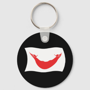 Rapa Nui Flag Keychain